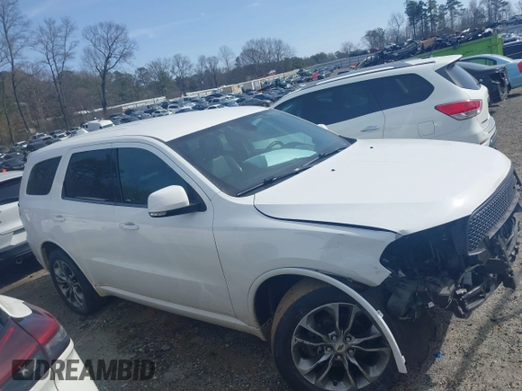 2019 Dodge Durango GT Plus with VIN 1C4RDJDG6KC691545, listed as a IAAI auction lot 41744250 with 108,422 mi miles and . Bid and sale history available at DreamBid. Image 13.