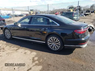 2021 Audi A8 with VIN WAU8DAF81MN025831, listed as a Copart auction lot 42921774 with 9,996 mi miles. Bid and sale history available at carsss.com. Image 2.