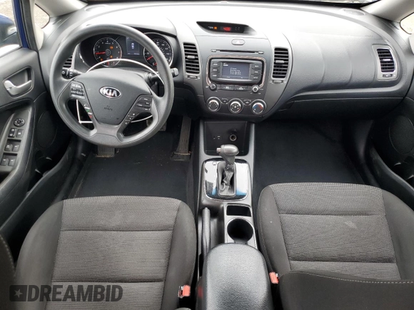2018 Kia Forte LX with VIN 3KPFK4A78JE280282, listed as a Copart auction lot 52081785 with 75,515 mi miles and Salvage Title. Bid and sale history available at DreamBid. Image 8.