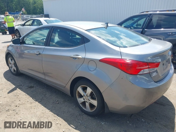 2012 Hyundai Elantra Limited with VIN KMHDH4AE2CU357779, listed as a IAAI auction lot 42560594 with 118,794 mi miles and . Bid and sale history available at DreamBid. Image 3.