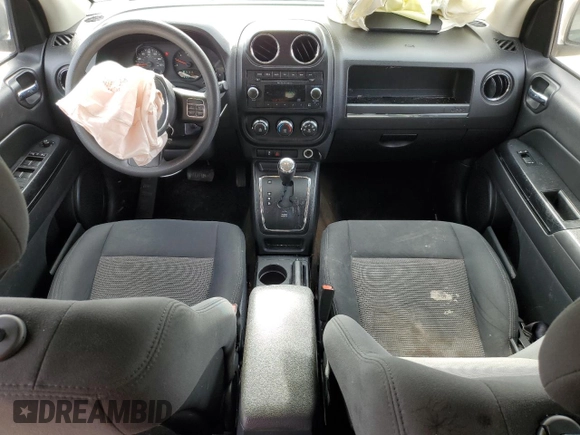2013 Jeep Compass Sport with VIN 1C4NJCBB7DD230071, listed as a Copart auction lot 48195765 with 162,029 mi miles and Salvage Title. Bid and sale history available at carsss.com. Image 8.