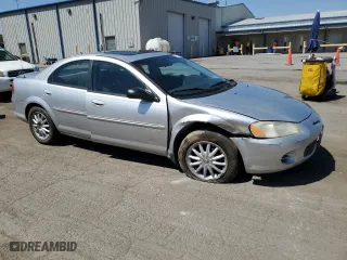 2001 Chrysler Sebring LX with VIN 1C3EL46X51N578127, listed as a Copart auction lot 66360704 with 86,822 mi miles and Salvage Title. Bid and sale history available at carsss.com. Image 4.