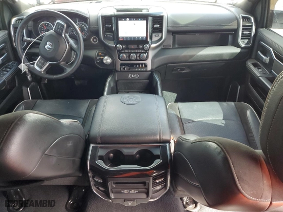 2022 Ram 2500 Laramie with VIN 3C6UR5FJ7NG229712, listed as a Copart auction lot 51058115 with 36,094 mi miles and Salvage Title. Bid and sale history available at carsss.com. Image 8.