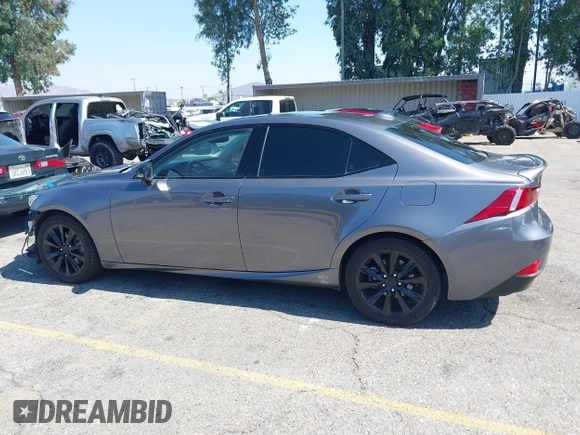 2015 Lexus IS 250 with VIN JTHBF1D23F5080235, listed as a IAAI auction lot 42482379 with 119,640 mi miles and . Bid and sale history available at DreamBid. Image 14.