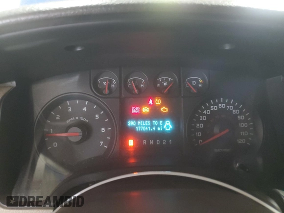 2010 Ford F-150 XL with VIN 1FTEX1CW1AFD49058, listed as a Copart auction lot 61545945 with 177,041 mi miles and Clean title. Bid and sale history available at DreamBid. Image 9.