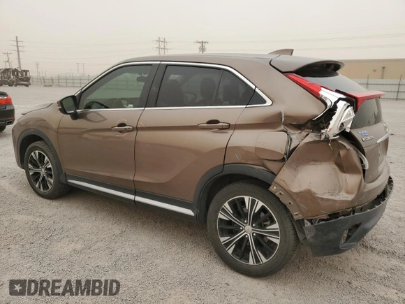 2018 Mitsubishi Eclipse Cross SE with VIN JA4AT5AAXJZ047950, listed as a Copart auction lot 56974775 with 83,060 mi miles and Salvage title. Bid and sale history available at DreamBid. Image 2.