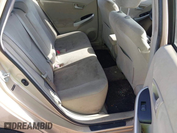 2011 Toyota Prius I with VIN JTDKN3DU3B1476538, listed as a IAAI auction lot 42269903 with Not Provided miles and . Bid and sale history available at DreamBid. Image 8.