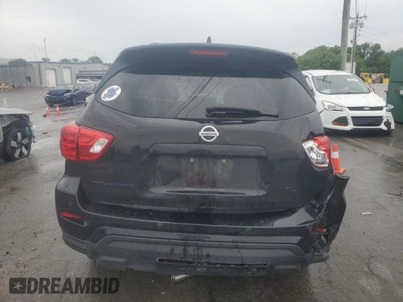 2020 Nissan Pathfinder SL with VIN 5N1DR2CN2LC616937, listed as a Copart auction lot 54741845 with 97,034 mi miles and Salvage title. Bid and sale history available at DreamBid. Image 6.