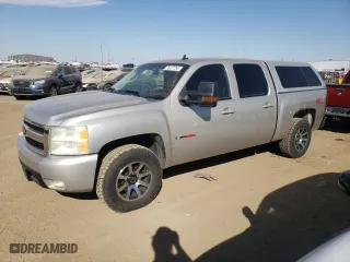 2008 Chevrolet Silverado 1500 LTZ with VIN 3GCEK13Y18G306543, listed as a Copart auction lot 76127754 with 198,073 mi miles and Salvage Title. Bid and sale history available at carsss.com. Image 1.