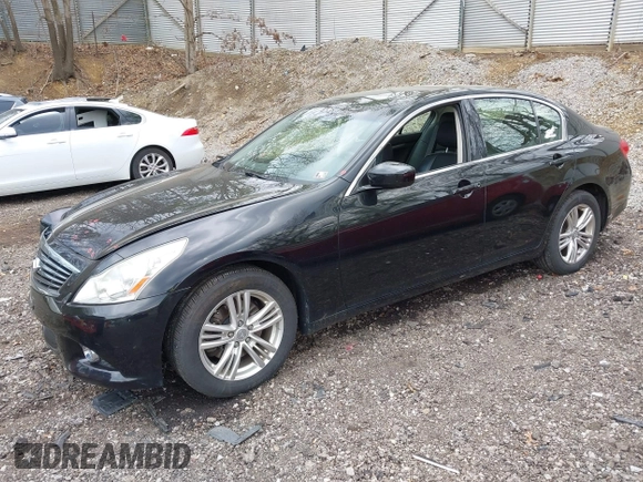2013 Infiniti G37 x with VIN JN1CV6AR4DM751067, listed as a IAAI auction lot 42155084 with 101,640 mi miles. Bid and sale history available at carsss.com. Image 22.
