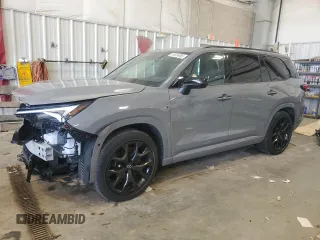 2024 Lexus TX 500h F Sport Premium z VIN 5TDABAB65RS003346, wystawiony jako Copart lot #51824095 z przebiegiem 13 112 mil mil oraz Szkody całkowita. Historia ofert i sprzedaży dostępna na DreamBid. Obrazek 1.