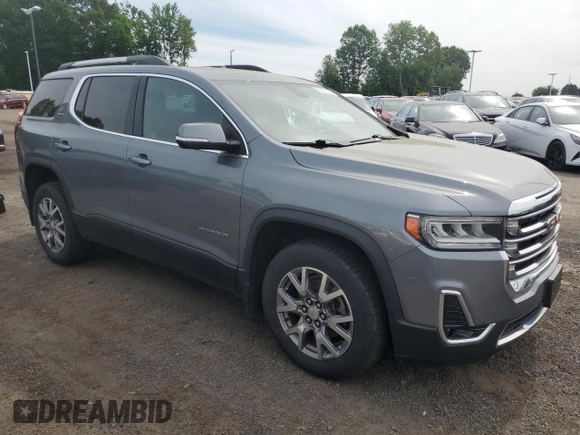 2020 GMC Acadia SLT with VIN 1GKKNULS0LZ177098, listed as a Copart auction lot 58691355 with 67,944 mi miles and Salvage title. Bid and sale history available at DreamBid. Image 4.