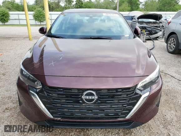 2024 Nissan Sentra SV with VIN 3N1AB8CV9RY264604, listed as a Copart auction lot 51528295 with 26,820 mi miles and Clean Title. Bid and sale history available at carsss.com. Image 5.