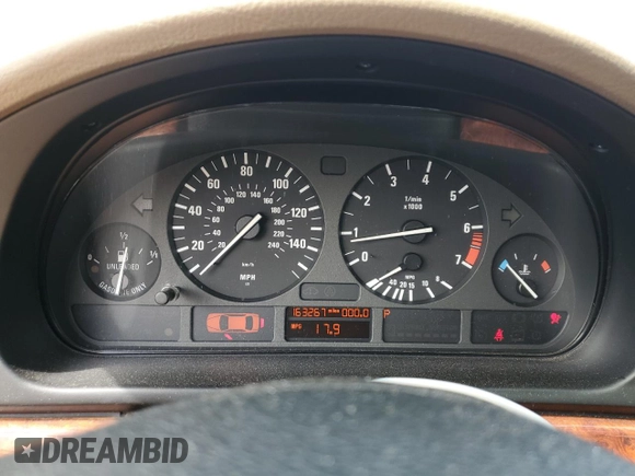 2000 BMW 5 Series 528iAt with VIN WBADP634XYBV64797, listed as a Copart auction lot 71316904 with 163,267 mi miles and Salvage Title. Bid and sale history available at carsss.com. Image 9.