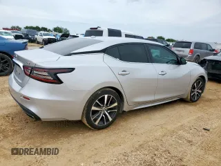 2022 Nissan Maxima SV with VIN 1N4AA6CV9NC502609, listed as a Copart auction lot 52036985 with 81,045 mi miles and Clean title. Bid and sale history available at DreamBid. Image 3.