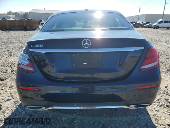 2018 Mercedes-Benz E-Class E 300 with VIN WDDZF4JB2JA329927, listed as a Copart auction lot 41367745 with 0 mi miles and Salvage Title. Bid and sale history available at carsss.com. Image 6.