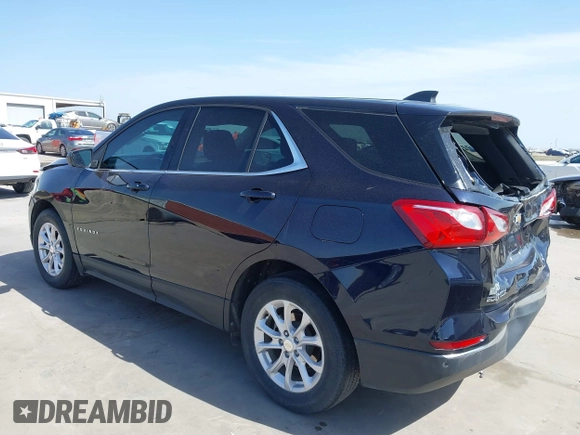 2020 Chevrolet Equinox LT with VIN 3GNAXKEV0LS583500, listed as a IAAI auction lot 41780273 with 98,024 mi miles. Bid and sale history available at carsss.com. Image 3.
