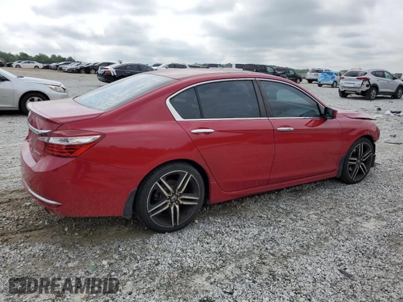 2016 Honda Accord Sport z VIN 1HGCR2F5XGA064568, wystawiony jako Copart lot #54691155 z przebiegiem 131 776 mil mil oraz Szkoda całkowita • Salvage title. Historia ofert i sprzedaży dostępna na DreamBid. Obrazek 3.