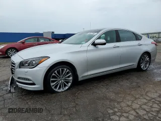 2016 Hyundai Genesis 3.8L z VIN KMHGN4JE2GU119815, wystawiony jako Copart lot #61896374 z przebiegiem Nie podano mil oraz Tytuł czysty. Historia ofert i sprzedaży dostępna na DreamBid. Obrazek 1.