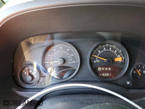 2016 Jeep Compass 75th Anniversary with VIN 1C4NJCBB1GD526238, listed as a Copart auction lot 44816485 with 116,281 mi miles and Salvage Title. Bid and sale history available at carsss.com. Image 9.