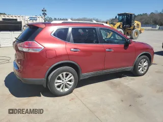 2016 Nissan Rogue S with VIN KNMAT2MT8GP688990, listed as a Copart auction lot 49648115 with 160,657 mi miles and Salvage Title. Bid and sale history available at DreamBid. Image 3.