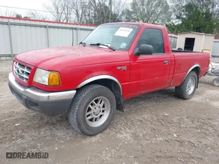 2001 Ford Ranger XL with VIN 1FTYR10DX1TB04805, listed as a IAAI auction lot 41327134 with 182,937 mi miles. Bid and sale history available at carsss.com. Image 2.