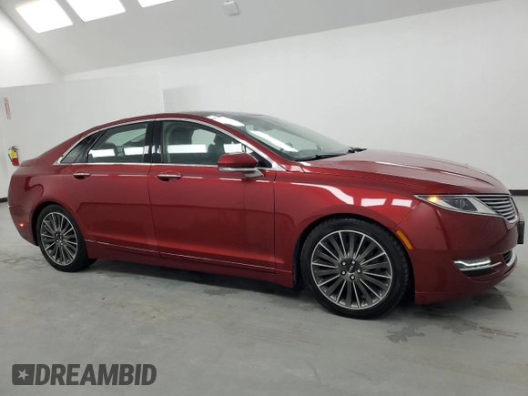 2014 Lincoln MKZ with VIN 3LN6L2G91ER808216, listed as a Copart auction lot 71845624 with 98,835 mi miles and Salvage Title. Bid and sale history available at DreamBid. Image 4.