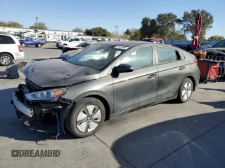 2022 Hyundai Ioniq Blue with VIN KMHC65LC8NU285203, listed as a Copart auction lot 77412634 with 20,102 mi miles and Salvage title. Bid and sale history available at DreamBid. Image 1.