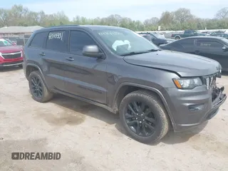 2019 Jeep Grand Cherokee Upland with VIN 1C4RJFAG8KC666043, listed as a IAAI auction lot 42144331 with 62,937 mi miles and . Bid and sale history available at DreamBid. Image 1.