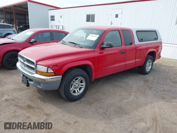 2003 Dodge Dakota SLT with VIN 1D7HL42X43S247404, listed as a IAAI auction lot 41685036 with 95,054 mi miles. Bid and sale history available at carsss.com. Image 2.