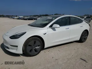 2020 Tesla Model 3 Standard Range Plus z VIN 5YJ3E1EA5LF614831, wystawiony jako Copart lot #53059305 z przebiegiem 38 568 mil mil oraz Nie do naprawy • Non repairable. Historia ofert i sprzedaży dostępna na DreamBid. Obrazek 1.