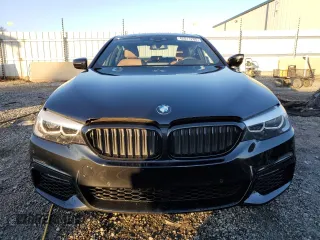 2018 BMW 5 Series 540i with VIN WBAJE5C51JG918565, listed as a Copart auction lot 48204955 with 74,474 mi miles and Salvage Title. Bid and sale history available at carsss.com. Image 5.