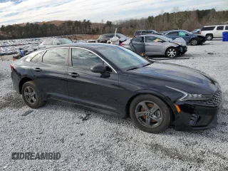 2021 Kia K5 LX with VIN 5XXG24J25MG032267, listed as a Copart auction lot 88863315 with 72,002 mi miles and Salvage Title. Bid and sale history available at carsss.com. Image 4.