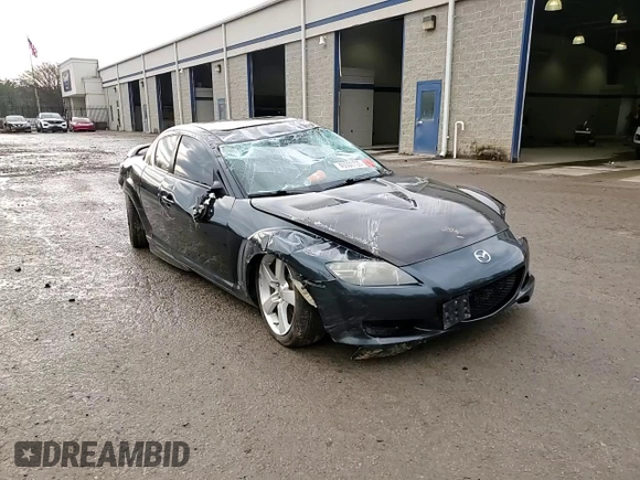 2004 Mazda RX-8 with VIN JM1FE173X40123456, listed as a Copart auction lot 45000725 with Not Provided miles and Clean Title. Bid and sale history available at DreamBid. Image 11.