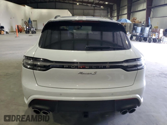2022 Porsche Macan S z VIN WP1AG2A55NLB23934, wystawiony jako Copart lot #61139885 z przebiegiem 23 012 mil mil oraz Szkoda całkowita • Salvage title. Historia ofert i sprzedaży dostępna na DreamBid. Obrazek 6.