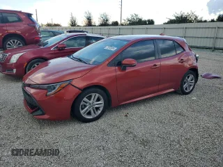 2019 Toyota Corolla Hatchback SE with VIN JTNK4RBE3K3063696, listed as a Copart auction lot 73283364 with 63,822 mi miles and Salvage Title. Bid and sale history available at carsss.com. Image 1.