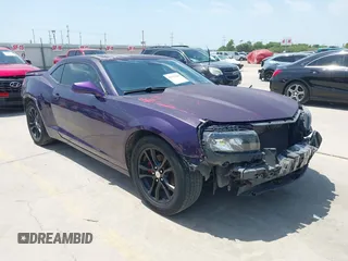 2015 Chevrolet Camaro LS z VIN 2G1FB1E38F9209278, wystawiony jako IAAI lot #42192265 z przebiegiem 146 833 mil mil oraz . Historia ofert i sprzedaży dostępna na DreamBid. Obrazek 1.