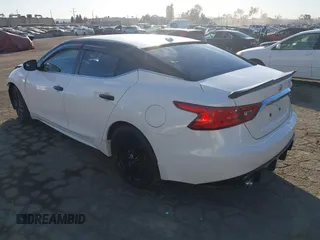 2017 Nissan Maxima SV with VIN 1N4AA6APXHC392355, listed as a IAAI auction lot 41153272 with 83,384 mi miles and . Bid and sale history available at DreamBid. Image 3.