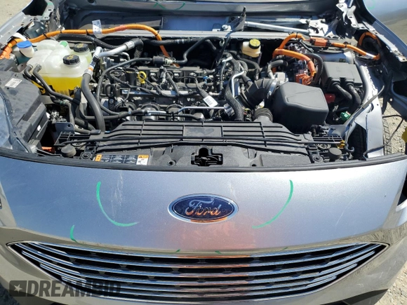 2022 Ford Escape Titanium Plug-In Hybrid with VIN 1FMCU0LZ5NUB74296, listed as a Copart auction lot 61629035 with Not provided miles and Salvage title. Bid and sale history available at DreamBid. Image 11.
