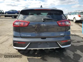 2018 Kia Niro EX with VIN KNDCC3LC9J5140791, listed as a Copart auction lot 44413335 with 107,213 mi miles and Salvage Title. Bid and sale history available at carsss.com. Image 6.