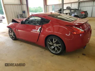 2015 Nissan 370Z Sport with VIN JN1AZ4EH1FM444251, listed as a Copart auction lot 55631915 with 104,622 mi miles and Salvage title. Bid and sale history available at DreamBid. Image 2.