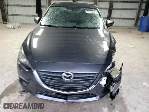 2014 Mazda 3 i Touring with VIN JM1BM1V75E1143911, listed as a Copart auction lot 54443275 with Not Provided miles and Salvage Title. Bid and sale history available at DreamBid. Image 13.