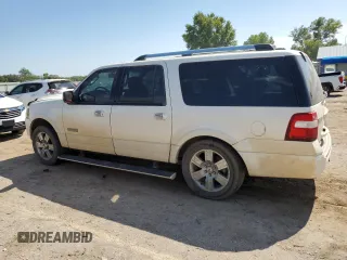 2008 Ford Expedition EL Limited with VIN 1FMFK19598LA22075, listed as a Copart auction lot 72592604 with 291,889 mi miles and Salvage Title. Bid and sale history available at carsss.com. Image 2.