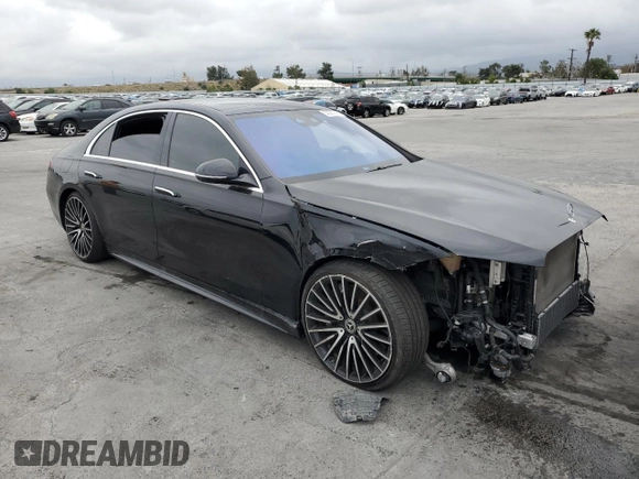 2022 Mercedes-Benz S 580 z VIN W1K6G7GB7NA098554, wystawiony jako Copart lot #53530745 z przebiegiem 41 316 mil mil oraz Szkoda całkowita • Salvage title. Historia ofert i sprzedaży dostępna na DreamBid. Obrazek 4.