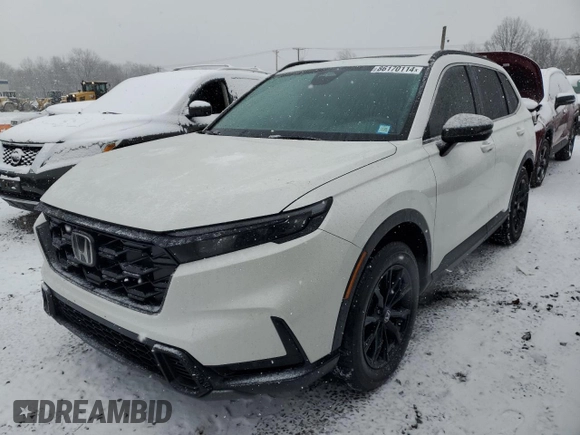 2023 Honda CR-V Sport with VIN 7FARS6H54PE030977, listed as a Copart auction lot 86170114 with 11,707 mi miles and Salvage Title. Bid and sale history available at DreamBid. Image 1.