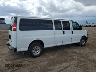 2018 GMC Savana z VIN 1GJZ7PFG4J1240284, wystawiony jako Copart lot #55495065 z przebiegiem 96 769 mil mil oraz Szkody całkowita. Historia ofert i sprzedaży dostępna na DreamBid. Obrazek 3.