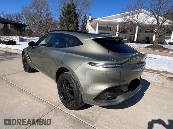 2023 Aston Martin DBX with VIN SD7VUJAW0PTV08884, listed as a Copart auction lot 46737165 with 8,723 mi miles and Clean Title. Bid and sale history available at carsss.com. Image 3.