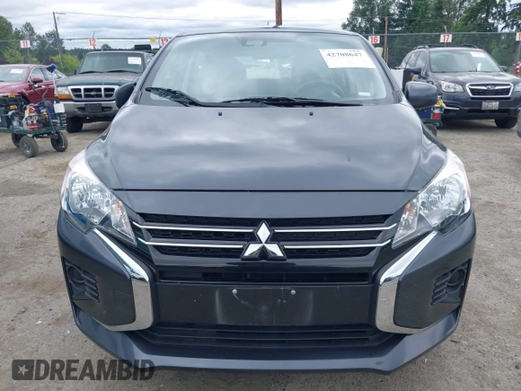 2024 Mitsubishi Mirage ES with VIN ML32AUHJ1RH008958, listed as a IAAI auction lot 42708647 with 36,247 mi miles and . Bid and sale history available at DreamBid. Image 12.
