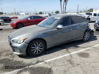 2015 Infiniti Q50 Premium z VIN JN1BV7APXFM335902, wystawiony jako Copart lot #59996905 z przebiegiem 88 893 mil mil oraz Szkoda całkowita • Salvage title. Historia ofert i sprzedaży dostępna na DreamBid. Obrazek 1.