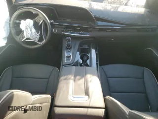 2024 Cadillac Escalade 4WD Sport with VIN 1GYS4FKL6RR260591, listed as a Copart auction lot 75762764 with 4,420 mi miles and Salvage title. Bid and sale history available at DreamBid. Image 8.
